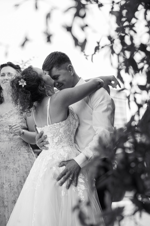 Moment de la cérémonie de mariage en Périgord