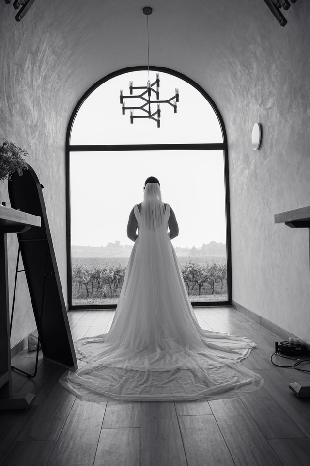 Moment de la cérémonie de mariage en Périgord