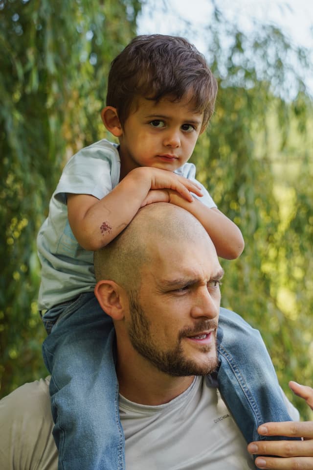 Photo de famille en extérieur, Périgord