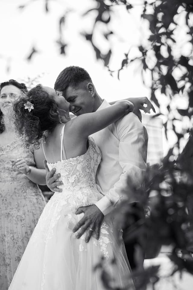 Moment de la cérémonie de mariage en Périgord