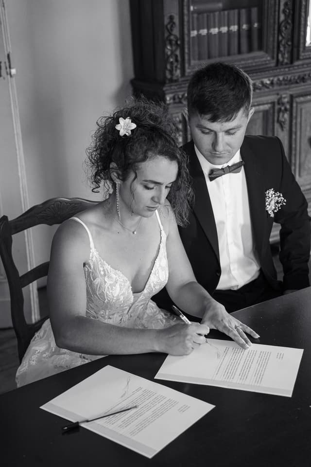 Photo de mariage dans le Périgord