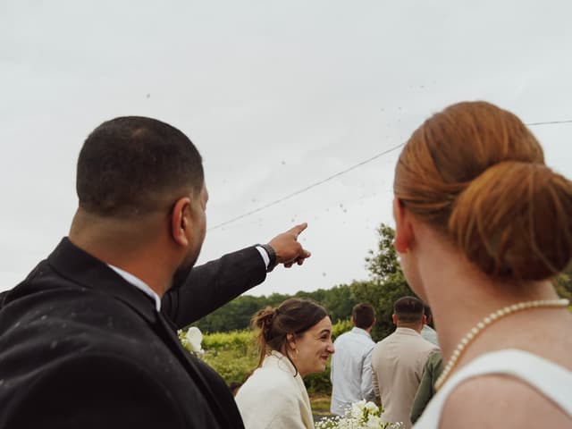 Moment de la cérémonie de mariage en Périgord